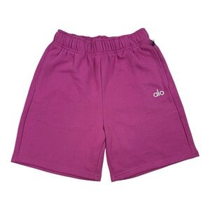 Alo Yoga Accolade Sweat Short ,Retired Color Raspberry Sorbet, XS